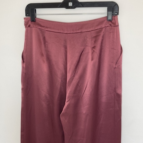 Cinq a Sept Alexi Luxe Satin Straight Leg Pants - Picture 10 of 11